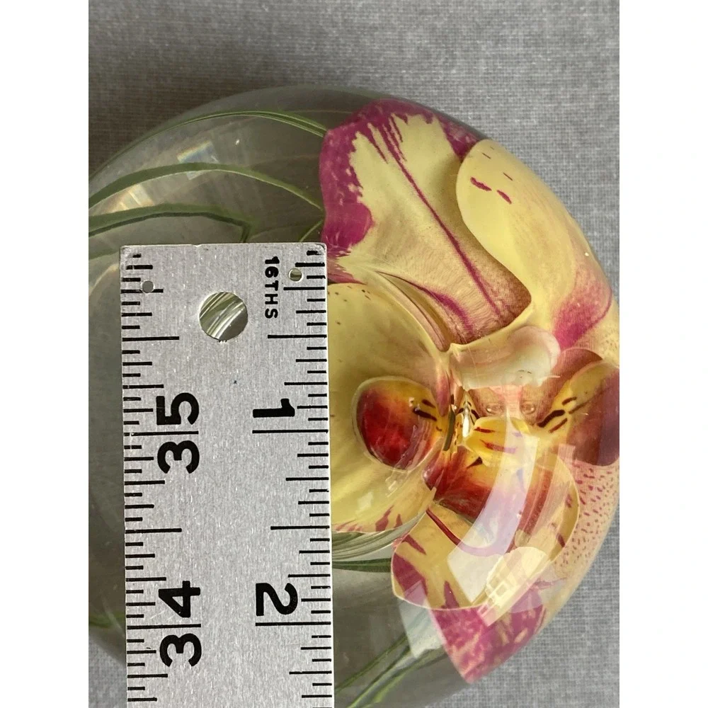 Emilio Robba Orchid Tea Light Candle Holder Yellow Fuchsia Phalaenopsis 4
